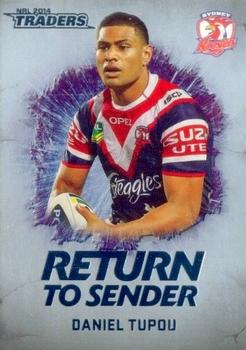2014 ESP Traders - Return To Sender #RTS11 Jorge Taufua Front